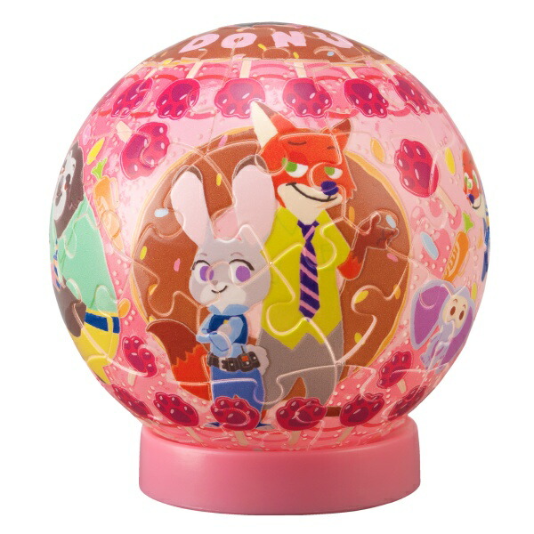 3D球体パズル ルミオーブ 61ピース トゥインクルマジック／ズートピア 2003-520画像