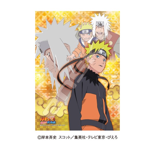 12月発売予定　ジグソーパズル 208ピース NARUTO‐ナルト‐ 疾風伝 アートクリスタル 師匠と弟子 25.7×18.2cm 208-AC083画像