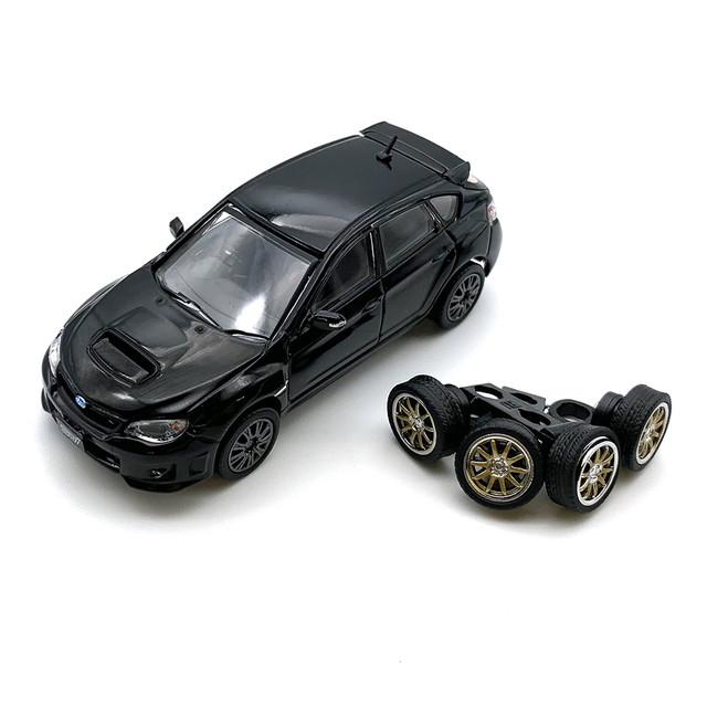 楽天市場】ホビージャパン 1/64 スバル インプレッサ 頭文字D 完成品
