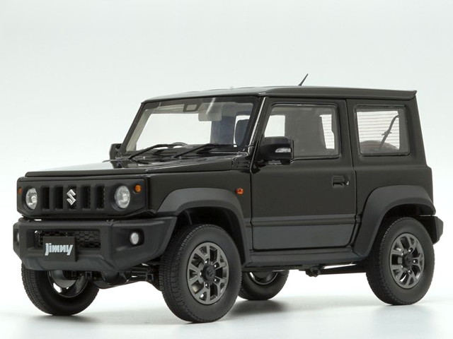 BM CREATIONS 1/18 スズキ ジムニー JB74 ブルーイッシュブラックパール 3 RHD 右ハンドル 完成品ダイキャストミニカー 18B0007