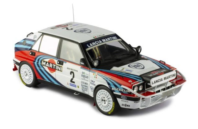 IXO MODELS 1/18 ランチア 三角州 インテグラーレ 16V 1990年サファリラリー #2 M.Biasion/T.Siviero 為し終わる品ダイキャストミニカー 18RMC139A おもちゃ-ミニカー・トイカー-車