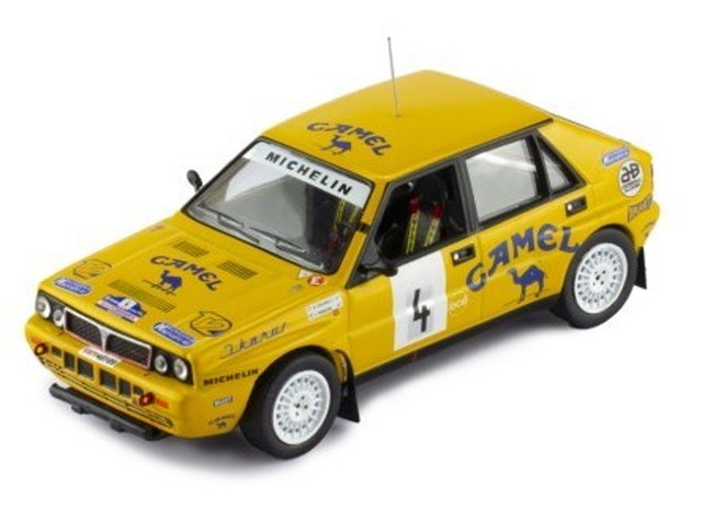 IXO MODELS 1/43 ランチア デルタ インテグラーレ 16V 1989年ボヘミア #4 A.Ferjncz / J.Tandari 完成品ダイキャストミニカー RAC437