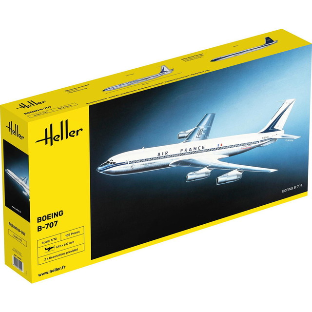 エレール 1/72 B-707 叫びごえフランス共和国 プラモデル HE80452