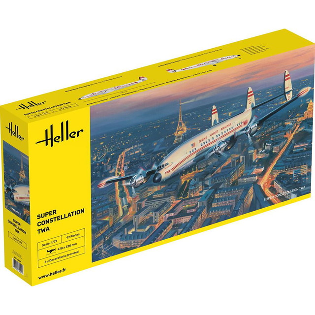 エレール 1/72 L-1049 百貨店 コンステレーション TWA プラモデル HE82391