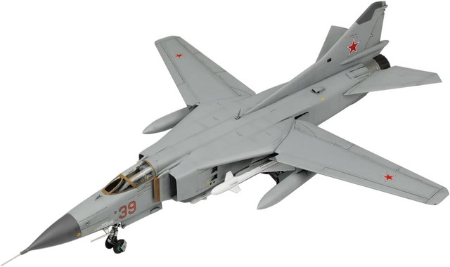 プラッツ 1/48 ソ連空軍戦闘機 MiG-23MF フロッガーB ソビエト連邦空軍 専用エッチングパーツ付属 プラモデル TPA-33