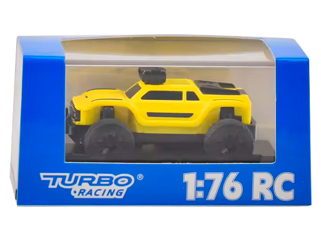 HiTEC TURBO RACING 1/76 C81 Yellow Off-road Car プロポレス C81YS