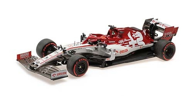 MINICHAMPS 1/18 アルファ ロメオ 一ころ F1 C39 キミ・ライコネン シュタイアーマルクGP 2020 成し遂げる品ミニカー 110200207