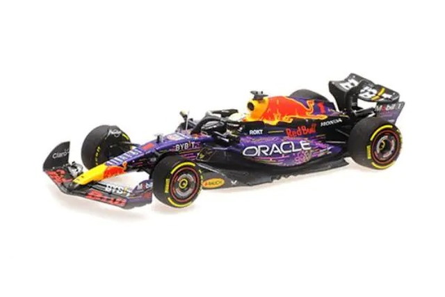 MINICHAMPS 1/43 オラクル レッド ブル レーシング RB19 マックス･フェルスタッペン ラスベガスGP 2023 ウィナー 完成品ミニカー 410232201