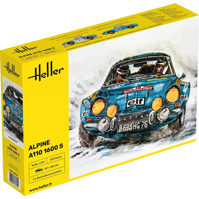 6月以降再入荷予定 エレール 1/24 アルピーヌ ルノー A110 1600S \