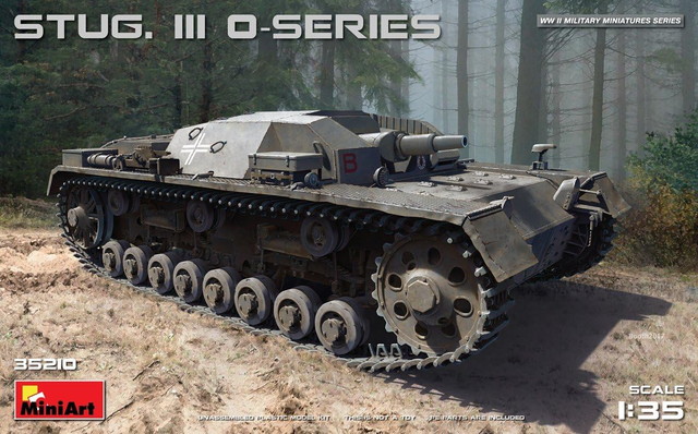 ミニアート 1/35 WW.II ドイツ軍 III号突撃砲 0シリーズ プラモデル MA35210