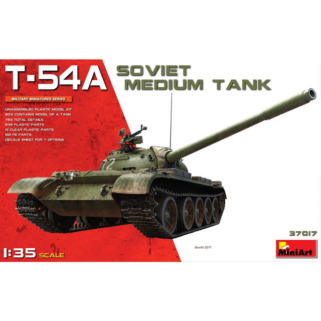 ミニアート 1/35 ソビエト軍 T-54 A プラモデル MA37017