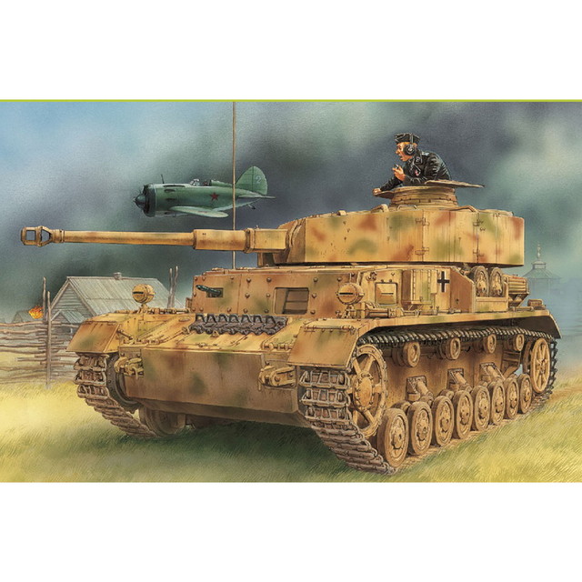 ドラゴン 1/35 WW.II ドイツ軍 IV号戦車D型 7.5cm KwK.40 L/43搭載型 アルミ砲身/3Dプリントマズルブレーキ/マジックトラック付属 豪華仕様 プラモデル DR6330SP