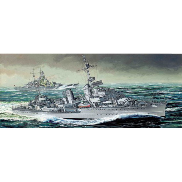 ドラゴン 1/350 WW.II ドイツ海軍 駆逐艦 Z39 プラモデル DR1037