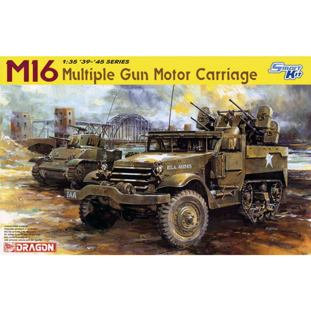 ドラゴン 1/35 WW.II アメリカ軍 M16対空自走砲 プラモデル DR6381