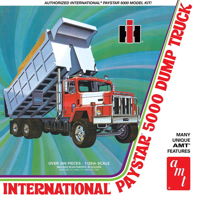 AMT 1/25 インターナショナル ペイスター 5000 ダンプトラック プラモデル AMT1381