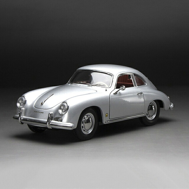 SUNSTAR 1/18 ポルシェ 356A 1500 GS カレラ GT 1957 メタリックシルバー 切り上げる品ダイキャストミニカー 1351