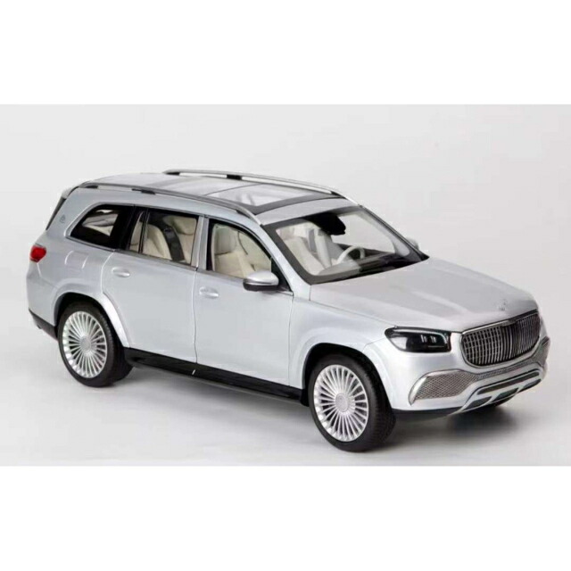 PARAGON 1/18 メルセデス・マイバッハ GLS 600 しろがね色 LHD 切り上げる品ダイキャストミニカー PA98401