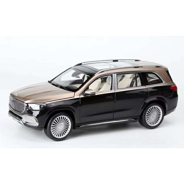 PARAGON 1/18 メルセデス・マイバッハ GLS 600 ゴールド/黒いこと 遣っ付ける品ダイキャストミニカー PA98402