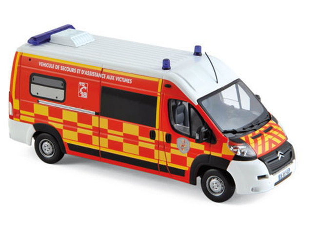 NOREV 1/43 シトロエン 前掛け 2013 救急車 切り上げる品ダイキャストミニカー 155924