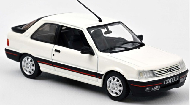 NOREV 1/18 プジョー 309 GTi 1988 メイエ 白いこと 研ぎ澄ます品ダイキャストミニカー 184888
