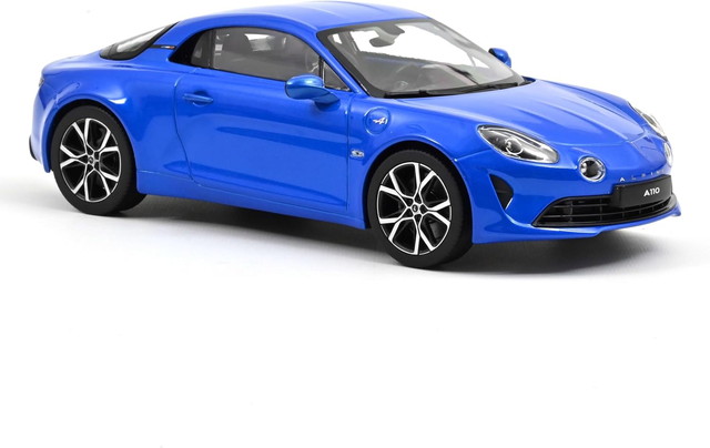 NOREV 1/18 アルピーヌ A110 Pure 2022 アルピーヌブルー 成し遂げる品ダイキャストミニカー 185330