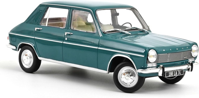 NOREV 1/18 シムカ 1100 GLS 1968 ボロディングリーン 成し遂げる品ダイキャストミニカー 185754