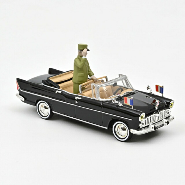 NOREV 1/43 シムカ V8 Chambord 主宰者公用車 1960 図形付 遣っ付ける品ダイキャストミニカー 574032