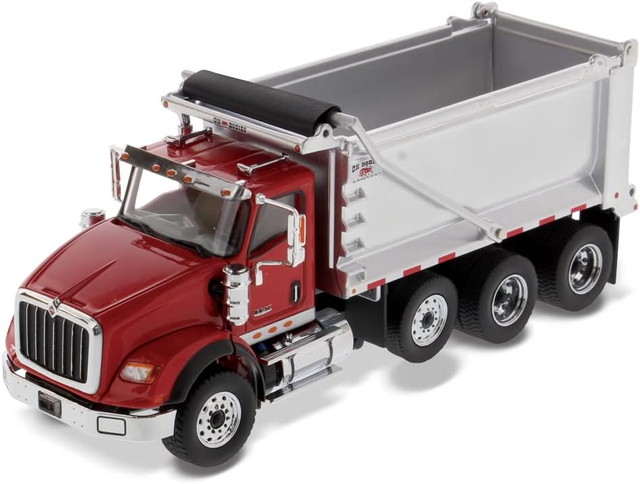 DIECAST MASTERS 1/50 国際的 HX620 SB OX Stampede ダンプ車 赤いこと 遣っ付ける品ダイキャストミニカー 71076