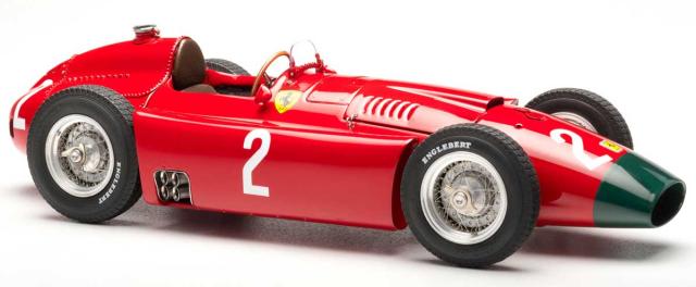 【貨物輸送無料】 CMC 1/18 フェラーリ D50 Long Nose 1956年 ＦＲＧGP #2 Collins 遣っ付ける品ダイキャストミニカー M185