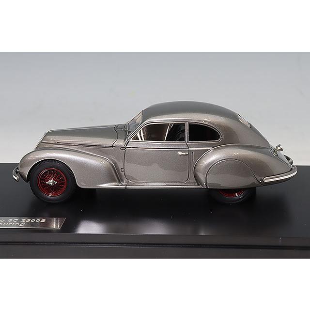 MATRIX 1/43 アルファロメオ 6C 2500S Berlinetta Touring 1939 メタリックグレー 成し遂げる品ミニカー MX40102263