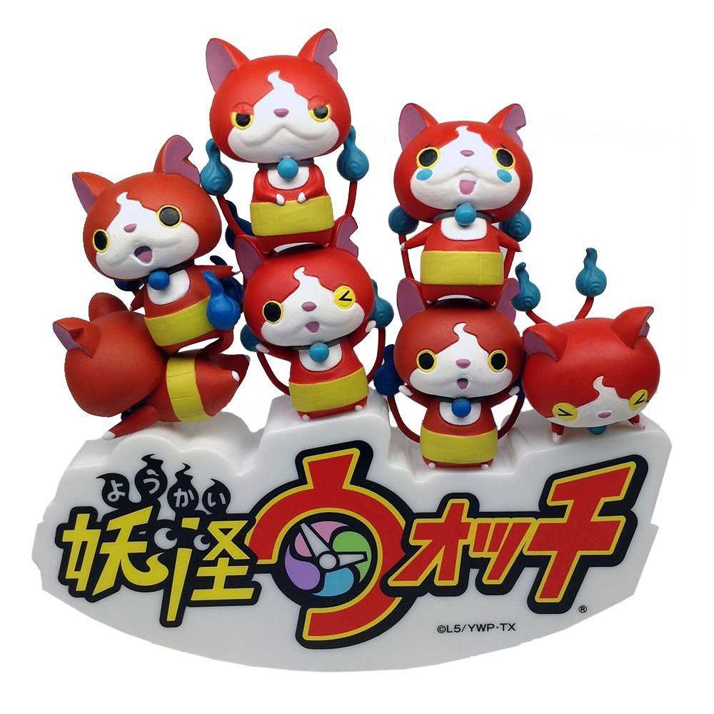 ジバニャン様 Jibanyan's little sister plastic model has arrived!?? - YouTube