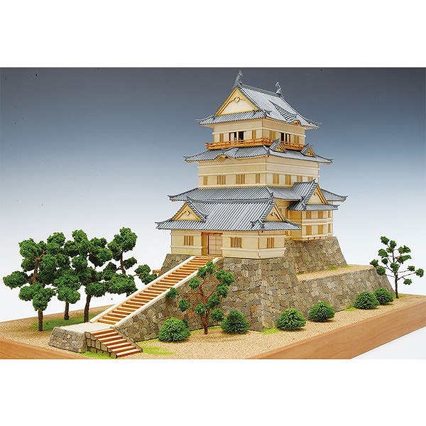 【送料無料】 木製建築模型 1/150 小田原城|トイスタジアム2号店