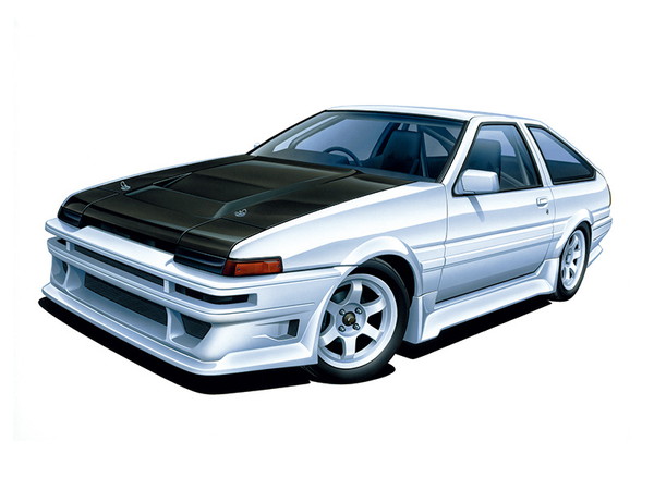 楽天市場 プラモデル 1 24 ザ チューンドカー No 045 カーブティッククラブ Ae86 トレノ 85 トヨタ トイスタジアム2号店