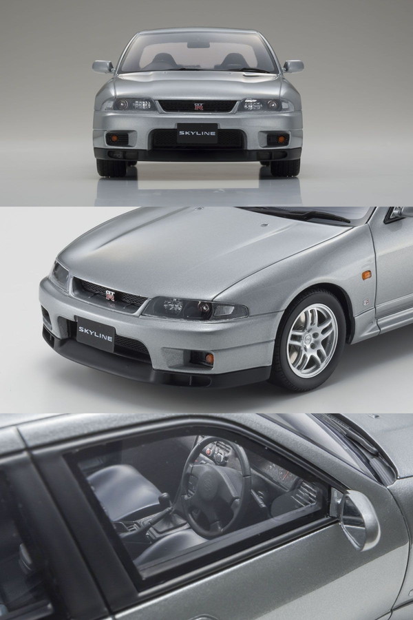 おしゃれ スカイライン 日産 Samurai 1 18 完成品ミニカー Gt R 京商オリジナル Ksrs シルバー nr33 バージョン オーテック 車 Williamsav Com