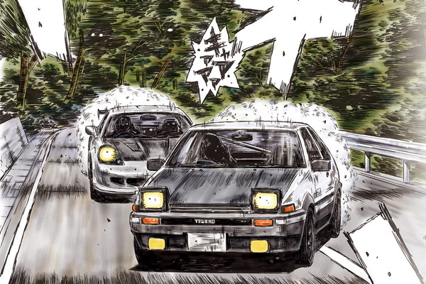 楽天市場 プラモデル 1 24 頭文字d イニシャルd No 06 藤原拓海 Ae86トレノ 第37巻仕様 トイスタジアム2号店