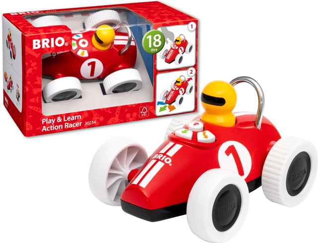 楽天市場】プレイ&ラーン アクションレーサー 30234 知育玩具 車 BRIO