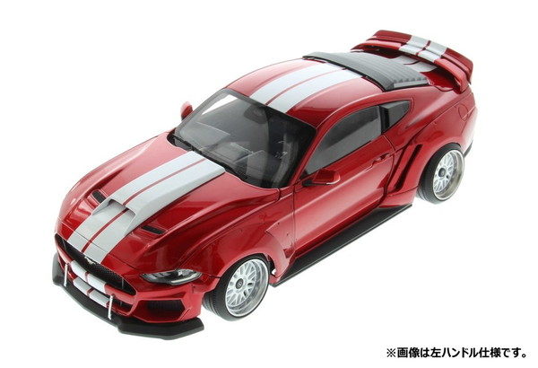 ダイキャストマスター 1/18スケール フォード マスタング 2019 ワイドボディキット (RHD) 右ハンドル仕様 完成品ダイキャストミニカー 61008|トイスタジアム2号店