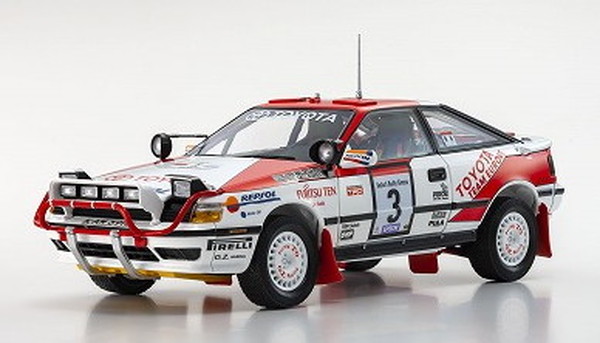 【★カタログ】 京商オリジナル 1/18 トヨタ セリカ GT-FOUR(ST165) 1990 サファリ #3 完成品ダイキャストミニカー KS08961A｜トイスタジアム2号店