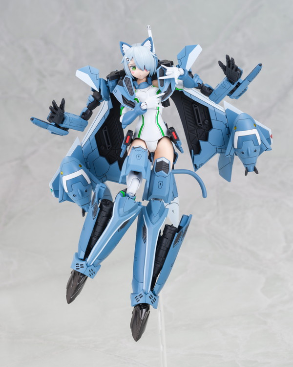 9月再入荷予定 アオシマ ACKSシリーズ V.F.G マクロスΔ VF-31A カイロスSP 色分け済プラモデル MC-11画像