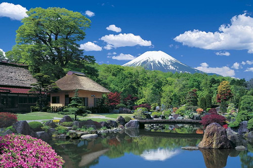 【極希少】日本の風景『忍野の富士』ジグソーパズル 1000ピース プレミア Amazon.co.jp: 1000ピース ジグソーパズル 世界遺産 秋色の忍野