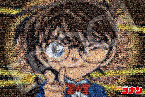 ジグソーパズル 1000ピース 名探偵コナン モザイクアート 50x75cm 12-604s画像