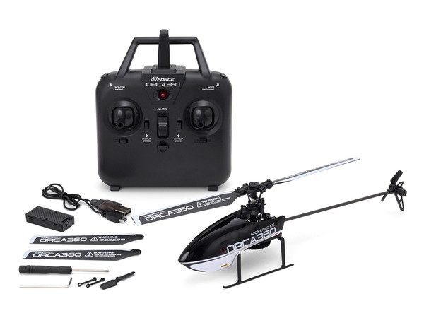 ジーフォース ORCA360 RTFセット 2.4GHz 電動R/C ラジコン ヘリコプター GB022