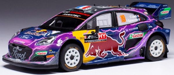 IXO MODELS 1/43 フォード プーマ ラリー1 2022年アクロポリスラリー #19 S.Loeb/G.Isabelle 完成品ダイキャストミニカー