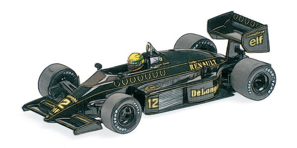 楽天市場】ミニチャンプス 1/43 ロータス ルノー 97T #12