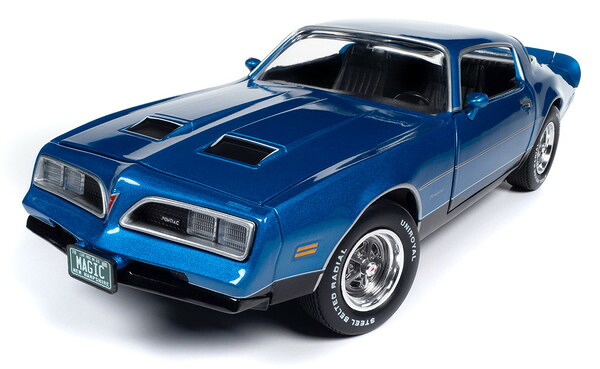 American Muscle 1/18 1978 ポンティアック ファイヤーバード フォーミュラ マルティニークブルー 完成品ダイキャストミニカー AMM1331｜トイスタジアム2号店 14,516円