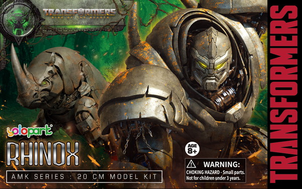 YOLOPARK AMK トランスフォーマー Rhinox ライノックス Transformers: Rise of the Beasts Rhinox Model Kit - 20cm AMK