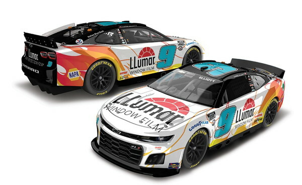 【楽天市場】Lionel Racing 1/24 LLUMAR 2023 シボレー カマロ ZL1 チェイス･エリオット #9 完成品ダイ ...
