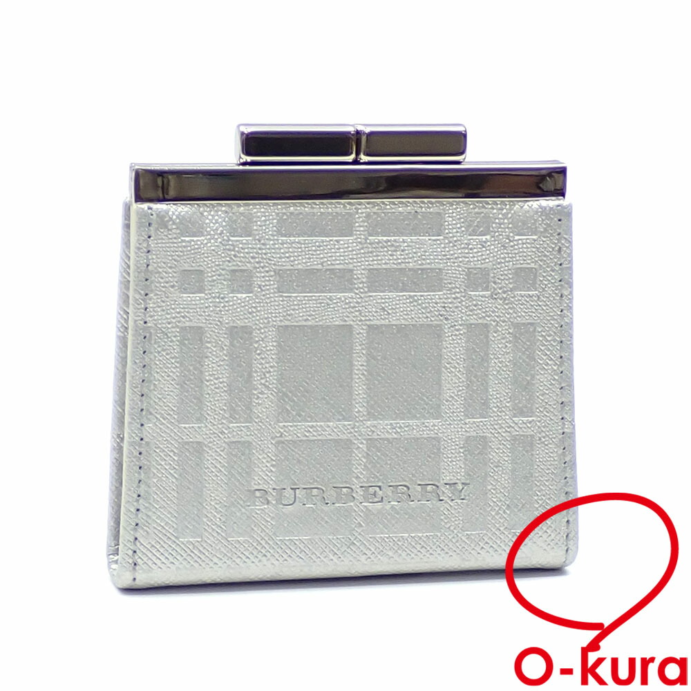 ✨新品未使用✨Burberry 牛革コインケース　がま口　ベージュ 楽天市場】【未使用品】【財布】BURBERRY バーバリー がま口