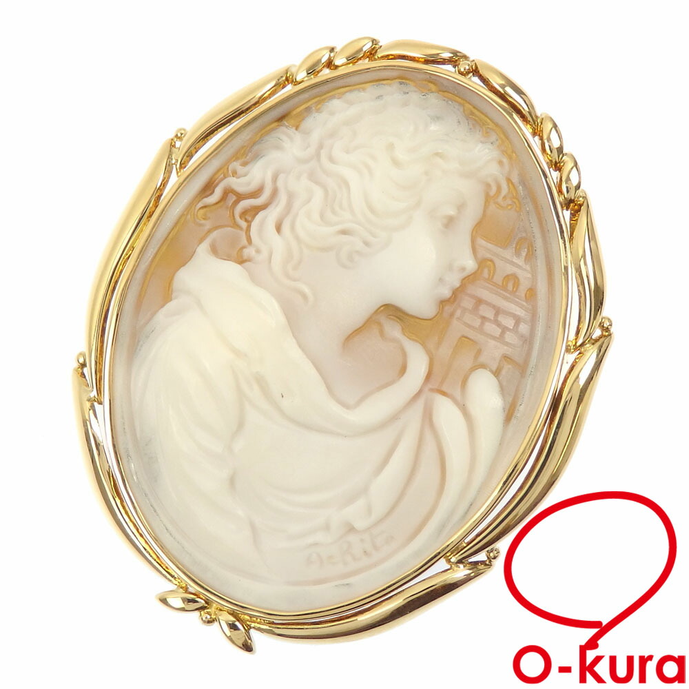 【美品】【鑑定済み】Pt900 プラチナ×ダイヤ カメオブローチ 箱付き！ 楽天市場】カメオ メタルカメオ アビレ K18 Pt900 プラチナ