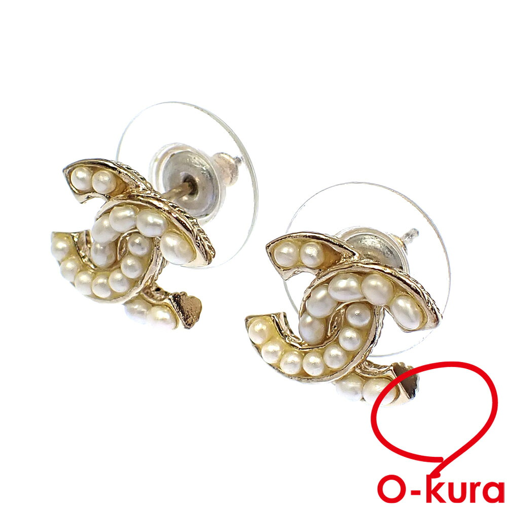 楽天市場】【中古】CHANEL （シャネル） ﾌｪｲｸﾊﾟｰﾙ ｺｺﾏｰｸ ﾄﾞﾛｯﾌﾟ ﾋﾟｱｽ